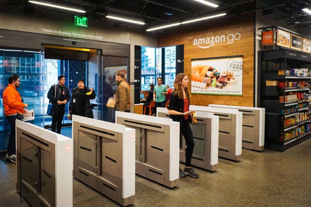 Magasin Amazon Go sans caisse ni caissier